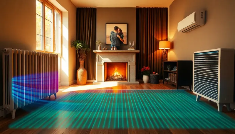 Radiateurs, plancher chauffant ou ventilo-convecteurs : comment choisir le meilleur système ?